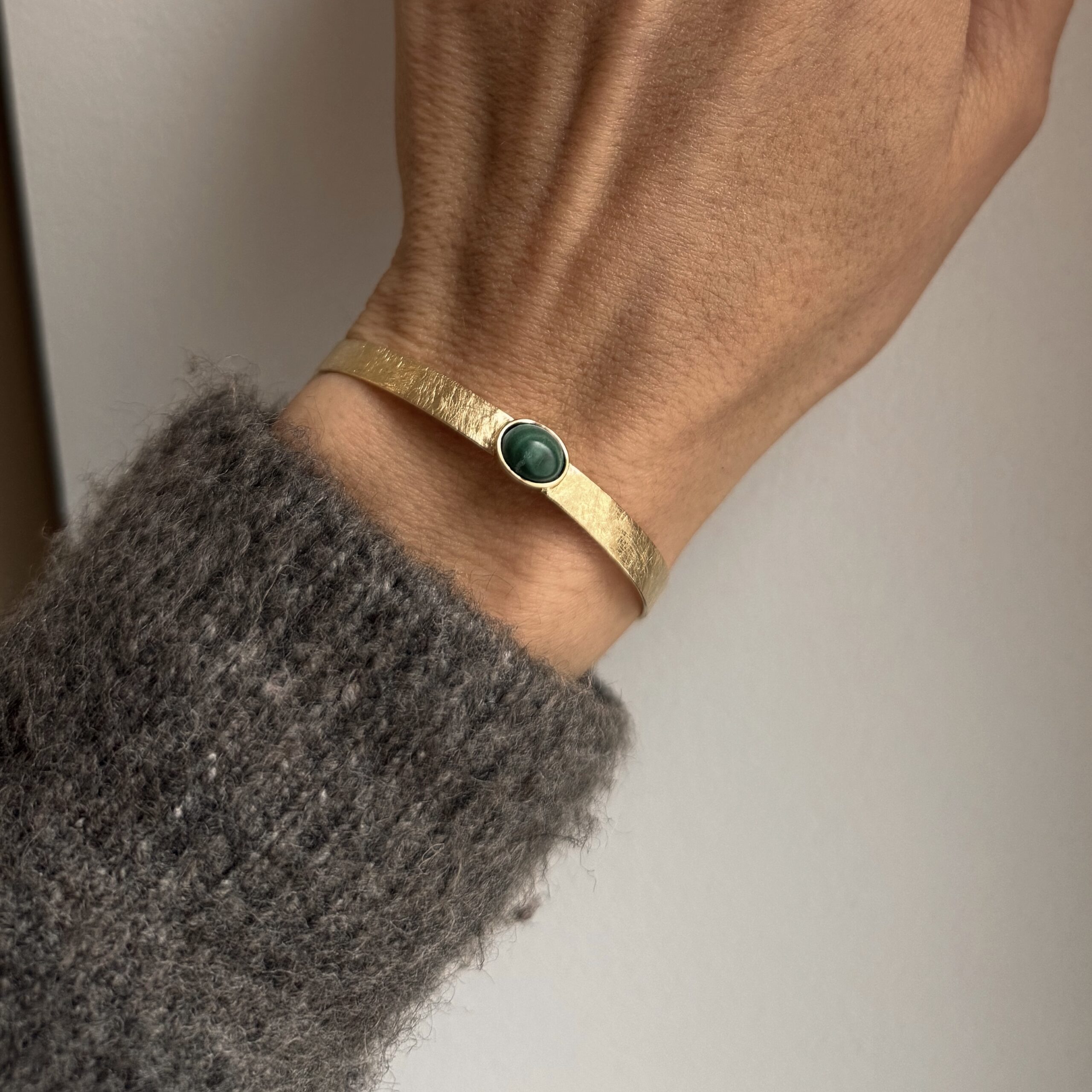 Bransoletka Basic Natural Stone Malachit